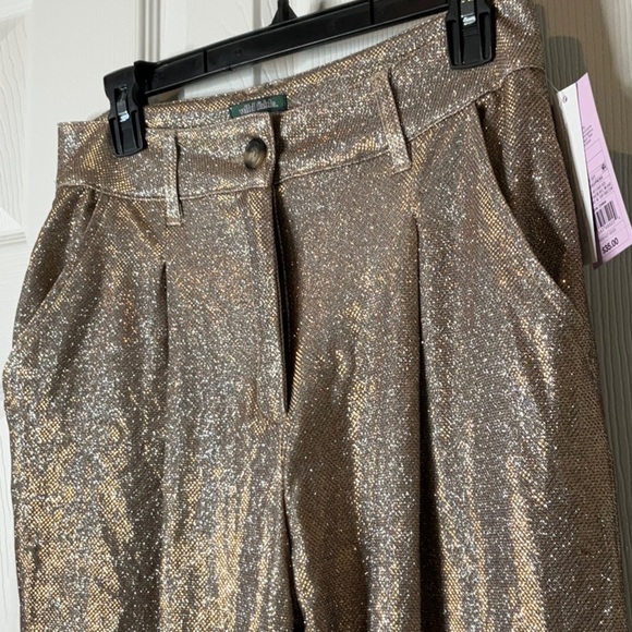 Wild Fable Gold Wide Leg Pants - Picture 5 of 13